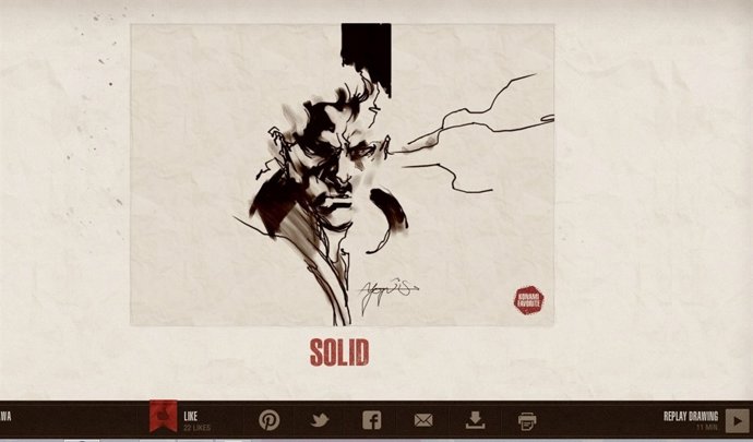 El homenaje de Yoji Shinkawa a Metal Gear en forma de pizarra digital