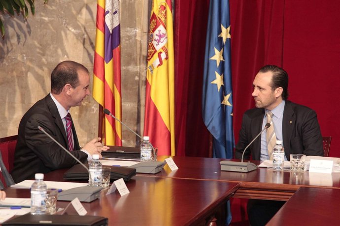 Reunión Bauzá con el Consell de Formentera 