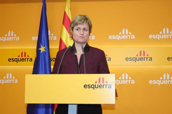 La portavoz de ERC, Anna Simó