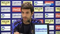 Fútbol.- Xabi Prieto (Real): "Queremos ganar, son muchos años sin hacerlo en San Mamés"