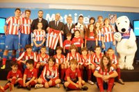Fútbol.- Atlético y MetLife firman el patrocinio de la Academia del Club rojiblanco, "su mejor seguro de vida" 