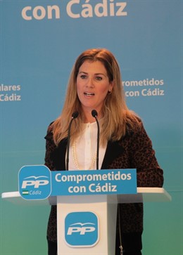 Ana Mestre, portavoz del PP de Cádiz