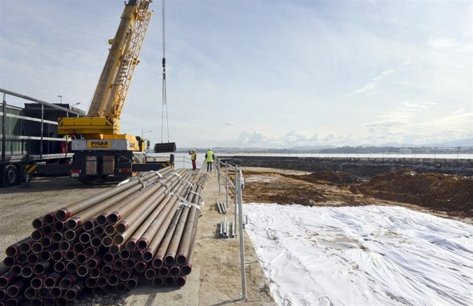 Cimentación del nuevo edificio del CEAR de Vela