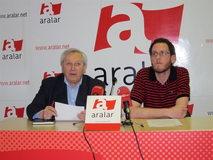 Patxi Zabaleta e Igor López de Muniain