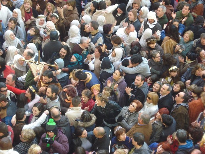 La fiesta medieval ha llenado las calles de Teruel