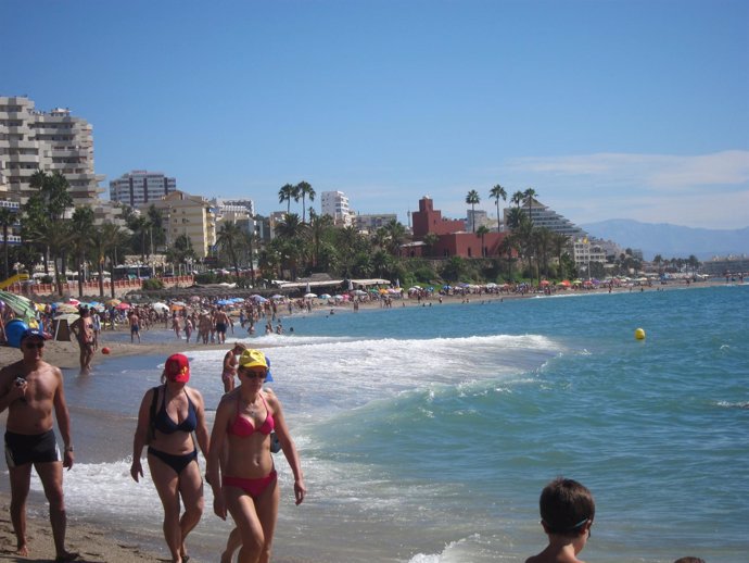 Playa de Benalmádena Costa (Málaga)