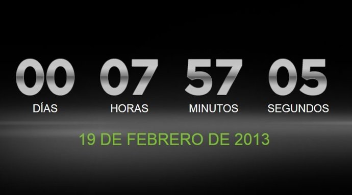 Cuenta atrás evento HTC Londres