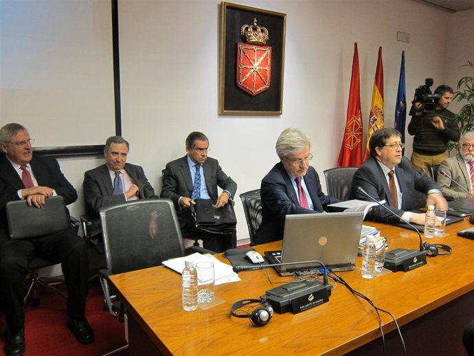 El exdirector de Caja Navarra Enrique Goñi.