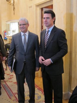 José Manuel Soria y Nizar Baraka