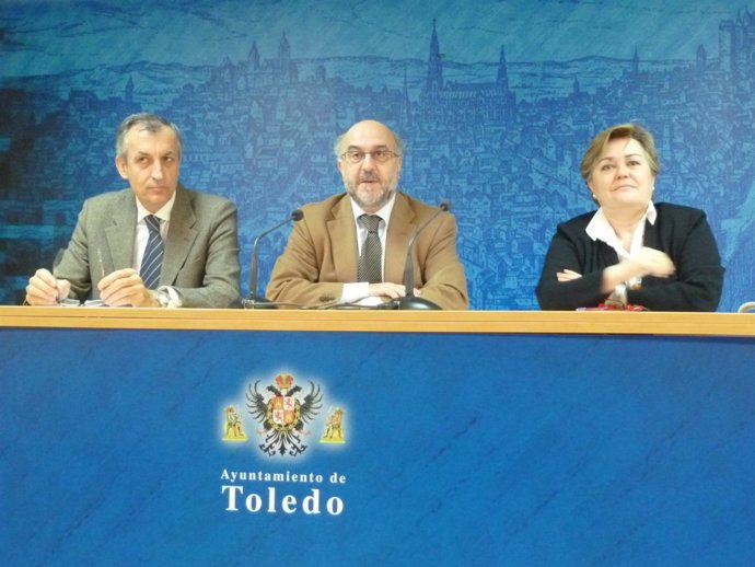 Concejales en el Ayuntamiento de Toledo, Perezagua, Heredero, Guijarro