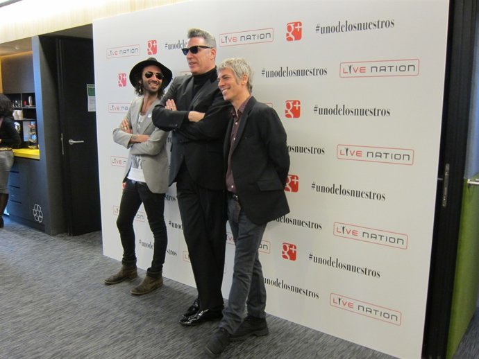 Leiva, Loquillo y Ariel Rot