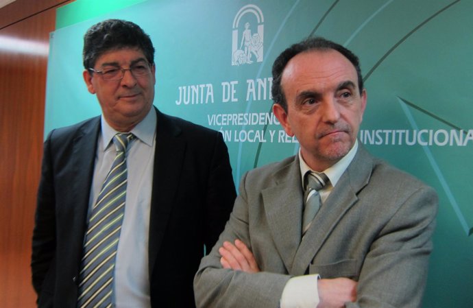 Diego Valderas, hoy junto a Rafael Rodríguez