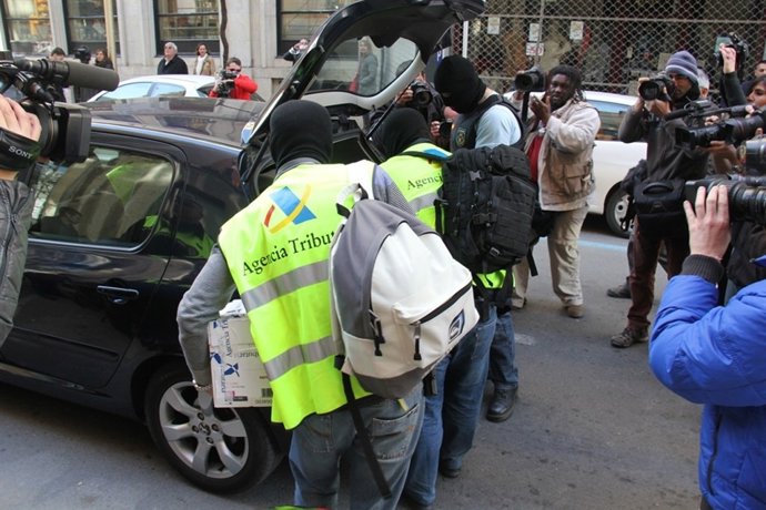 Registro en Xaloc por la operación Manga (Girona)