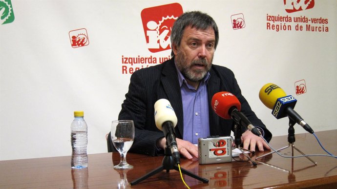 El concejal de IU-Verdes en Ayuntamiento Murcia, José Ignacio Tornel