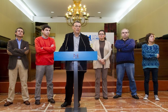 El presidente de la Diputación Provincial de Huelva, Ignacio Caraballo.