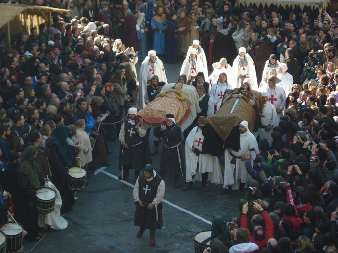 Los Amantes de Teruel en las Bodas de Isabel 2013