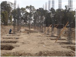Las obras de construcción de las aulas de secundaria ya han comenzado