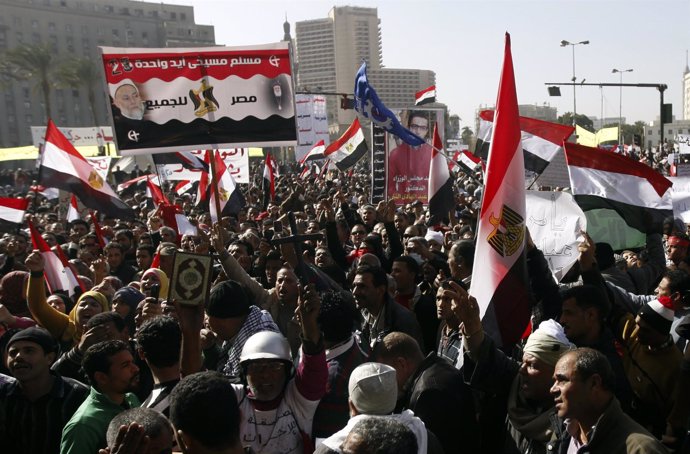 Protestas opositores a Mursi en Egipto