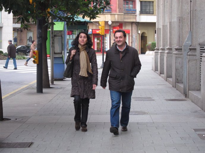 Maite Menéndez y Manuel Pecharromán
