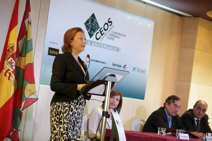 La presidenta del Gobierno de Aragón, Luisa Fernanda Rudi.