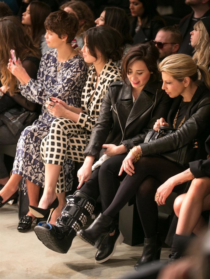 Topshop Unique catwalk show.