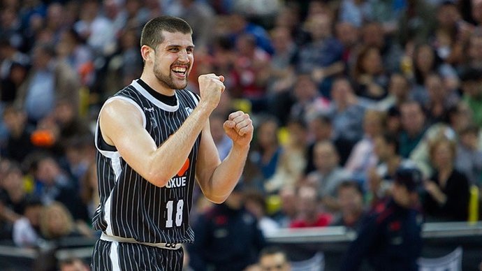 Adrien Moerman, del Bilbao Basket