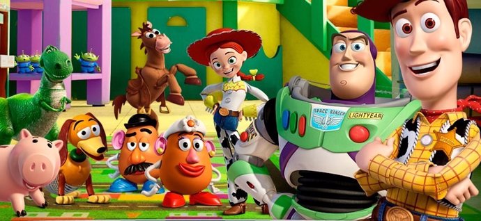 Los personajes de Toy Story