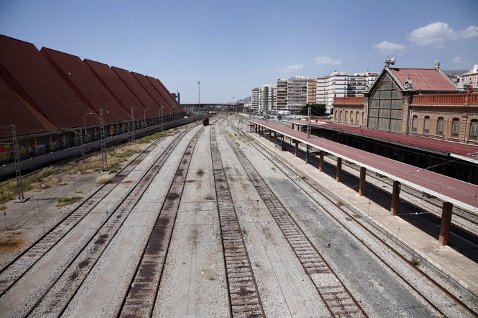 Imagen de la estación de tren de Almería