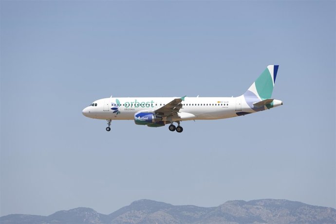 Nuevo avión de Orbest 