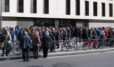 Concentración ante los Juzgados de Valladolid