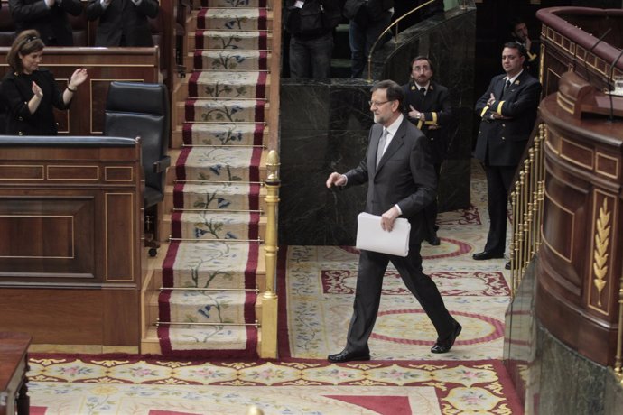 Mariano Rajoy en el Debate del Estado de la Nación