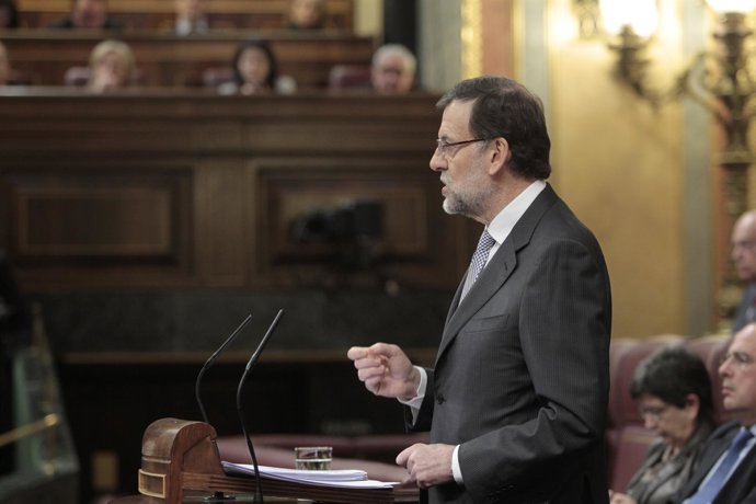 Mariano Rajoy en el Debate del Estado de la Nación