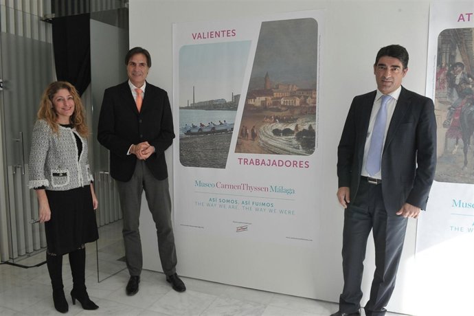 Damián Caneda, Javier Ferrer y Lourdes Moreno