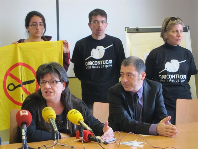 X.Núñez (PAS Pudup) y G.Horta (profesorado Pudup)