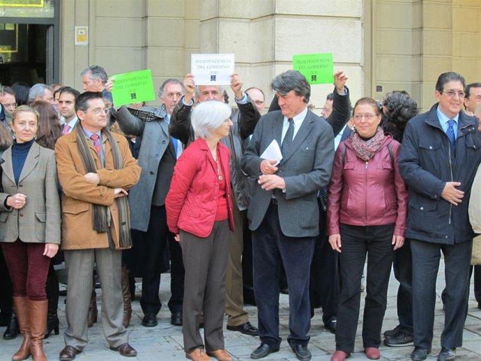 Huelga de jueces y fiscales