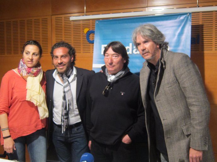 Los artistas Jara Heredia, El Granaíno, El Parrón y Miguel Ángel Cortés