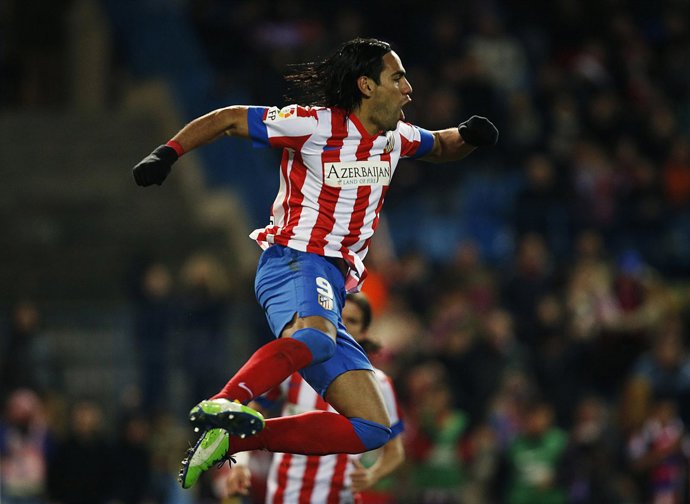 Falcao, delantero del Atlético de Madrid