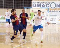 Fútbol sala/Copa.- Previa del Umacon Zaragoza-FC Barcelona Alusport