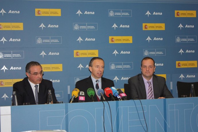 Director aeropuerto de Palma, conseller de Turismo y director de Puertos y Aerop