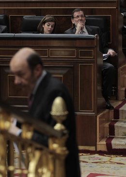 Rajoy y Rubalcaba en el Debate sobre el Estado de la Nación