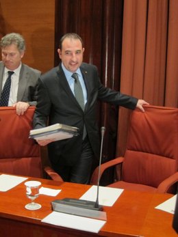 El conseller de Interior de la Generalitat, R.Espadaler