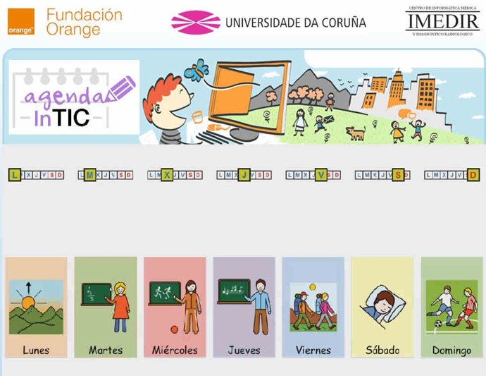 IN-TIC AGENDA PARA PERSONAS CON AUTISMO