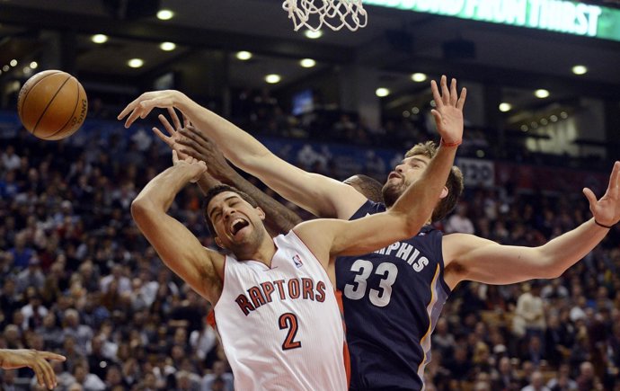 Marc Gasol, Raptors-Grizzlies