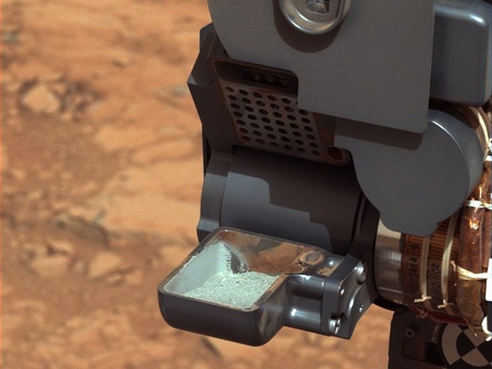 Curiosity recoger la primera muestra del interior de una roca