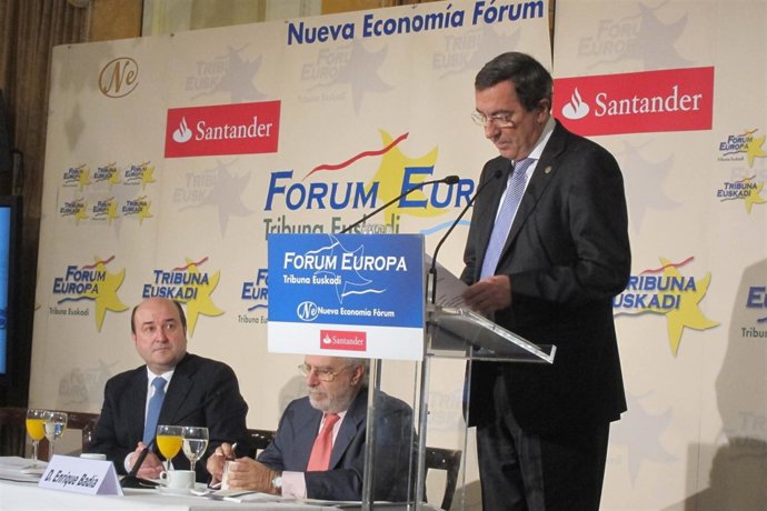 El diputado general de Bizkaia, José Luis Bilbao