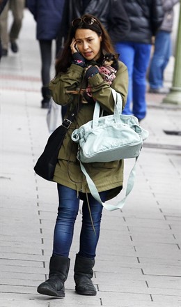 Natalia Verbeke de compras por Madrid