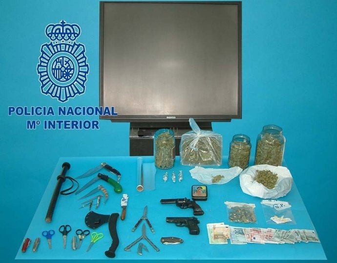 Imagen de los efectos intervenidos