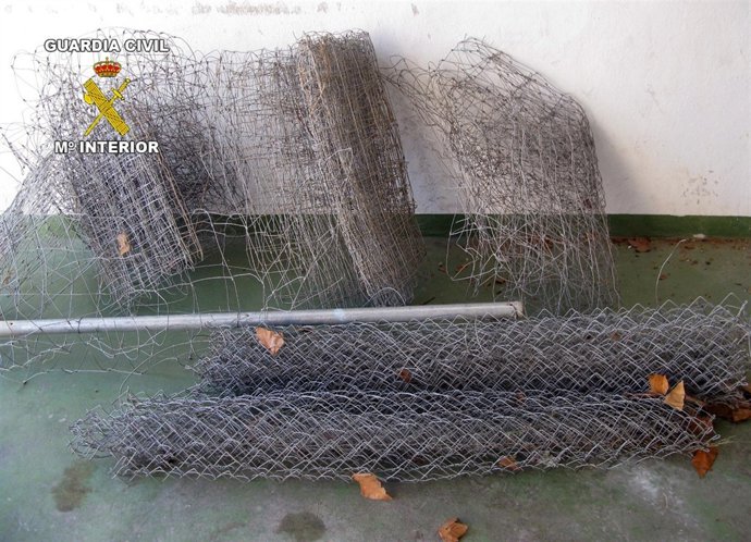 Imagen del vallado sustraido