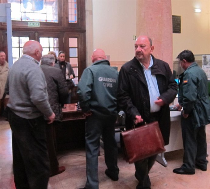 Francisco González, entrando en el TSJA.