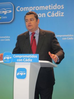 Antonio Sanz, presidente del PP de Cádiz
